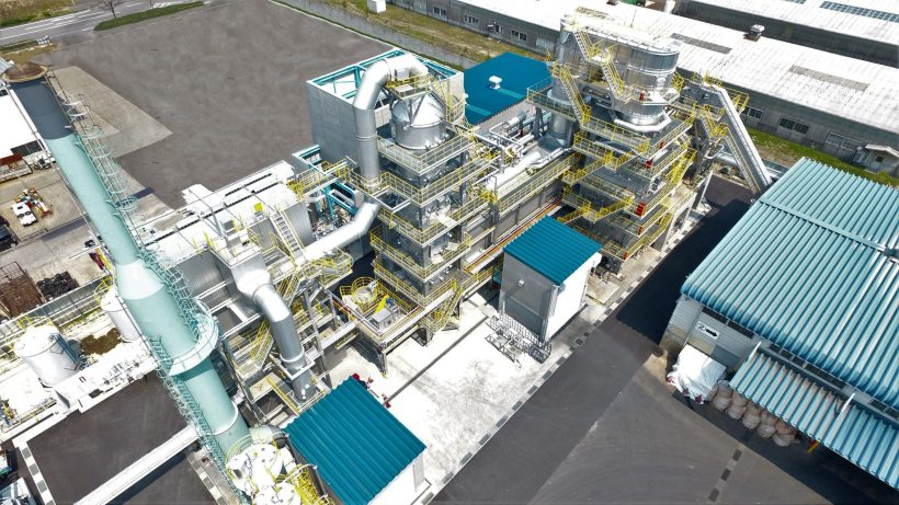 新潟县内首个工业废弃物发电设施成功建成！
