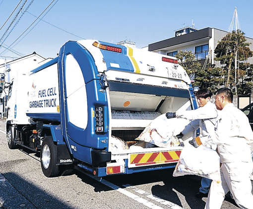 东京×早稻田大学×港区：燃料电池垃圾回收车的开发与试运行