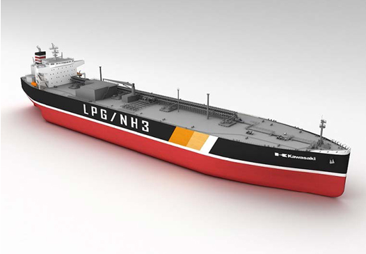 日本邮船：向川崎重工订购2艘大型LPG/氨运输船