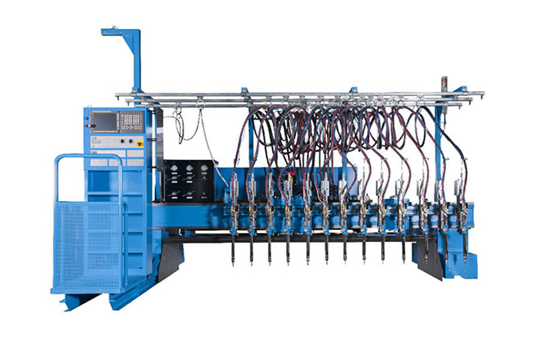 岩谷产业发售氢气切割机，采用100%纯氢气切割钢板