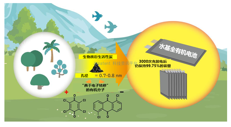 利用生物质碳材料开发高耐久性全有机电池——大面积软包电池模块